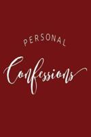 Personal Confessions