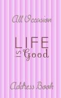 All Occasion Address Book - Pink