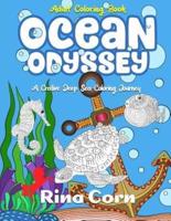 Ocean Odyssey Adult Coloring Book