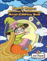 Kawaii Witches Autumn & Halloween Adult Coloring Book
