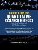 Quantitative Research Methods Course Slides