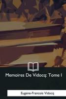 Memoires De Vidocq