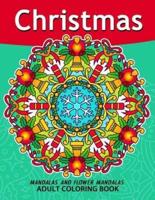 Christmas Mandala Adult Coloring Books