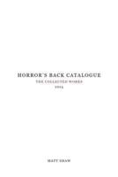 Horror's Back Catalogue