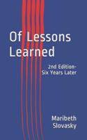 Of Lessons Learned