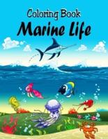 Coloring Book - Marine Life