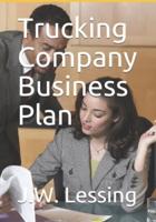 Trucking Company Business Plan