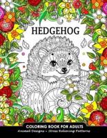 Hedgehog Coloring Book for Adults