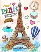 Paris Coloring Book for Adults