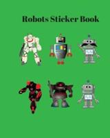 Robots Sticker Book