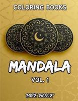 Coloring Book Vol. 1 Mandala by Bee Book