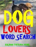Dog Lovers Word Search