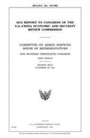 2013 Report to Congress of the U.S.-China Economic and Security Review Commission