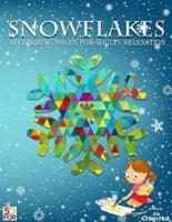 Snowflakes 50 Coloring Pages for Adults Relaxation