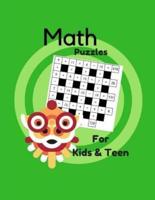 Math Puzzles for Kids & Teen