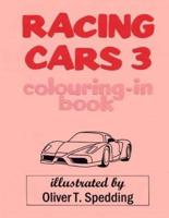 Racing Cars 3 Colouring-in Book