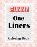 Funny One Liners Coloring Book