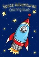 Space Adventures Coloring Book