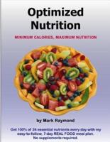 Optimized Nutrition (Volume 1)