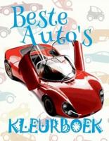 ✌ Beste Auto's ✎ Kleurboek Voor Volwassenen ✎ Auto's Kleurboek ✍ Car Coloring Book for Boys