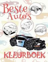 ✌ Beste Auto's ✎ Kleurboek Kinderen ✎ Auto's Kleurboek ✍ Cars Coloring Book Boys