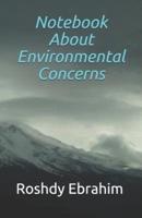 Notebook About Environmental Concerns