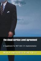 The Cloud Service Level Agreement: A Supplement for NIST 800-171 Implementation