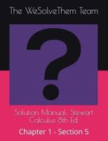Solution Manual: Stewart Calculus 8th Ed.: Chapter 1 - Section 5