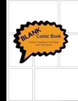 Blank Comic Book Variety of Templates in 132 Pages Comic Sketchbook