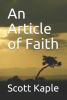 An Article of Faith