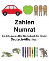 Deutsch-Albanisch Zahlen/Numrat Ein Bilinguales Bild-Wörterbuch Für Kinder
