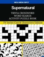 Supernatural Trivia Crossword Word Search Activity Puzzle Book