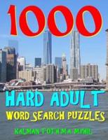 1000 Hard Adult Word Search Puzzles