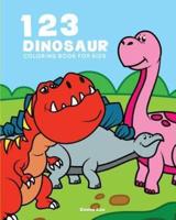 123 Dinosaur Coloring Book