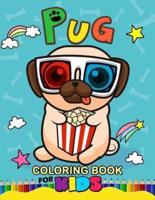 Pug Coloring Book for Kids