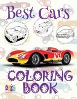 ✌ Best Cars ✎ Car Coloring Book for Boys ✎ Coloring Book Kindergarten ✍ (Coloring Book Mini) Coloring Book 59