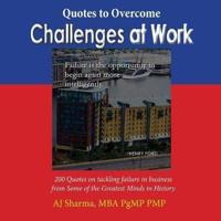 Quotes to Overcome Challenges at Work