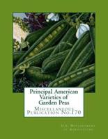 Principal American Varieties of Garden Peas