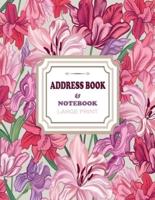 Address Book & Notebook - Large Print