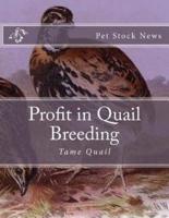 Profit in Quail Breeding