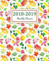 2018 - 2019 Monthly Planner