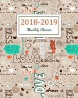 2018 - 2019 Monthly Planner