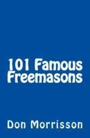 101 Famous Freemasons