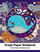 Graph Paper Notebook 1/2 Inch Squares Graphing Paper