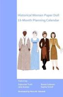 Historical Women Paper Doll 13-Month Planner