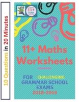 11+ Plus Maths Worksheets for Challenging Grammar School Exams 2018/2019