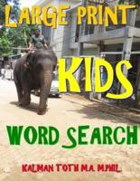 Large Print Kids Word Search