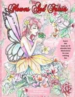 Flowers and Fairies Coloring Book