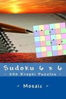 Sudoku 6 X 6 - 250 Kropki Puzzles - Mosaic