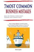 7 Most Common Business Mistakes